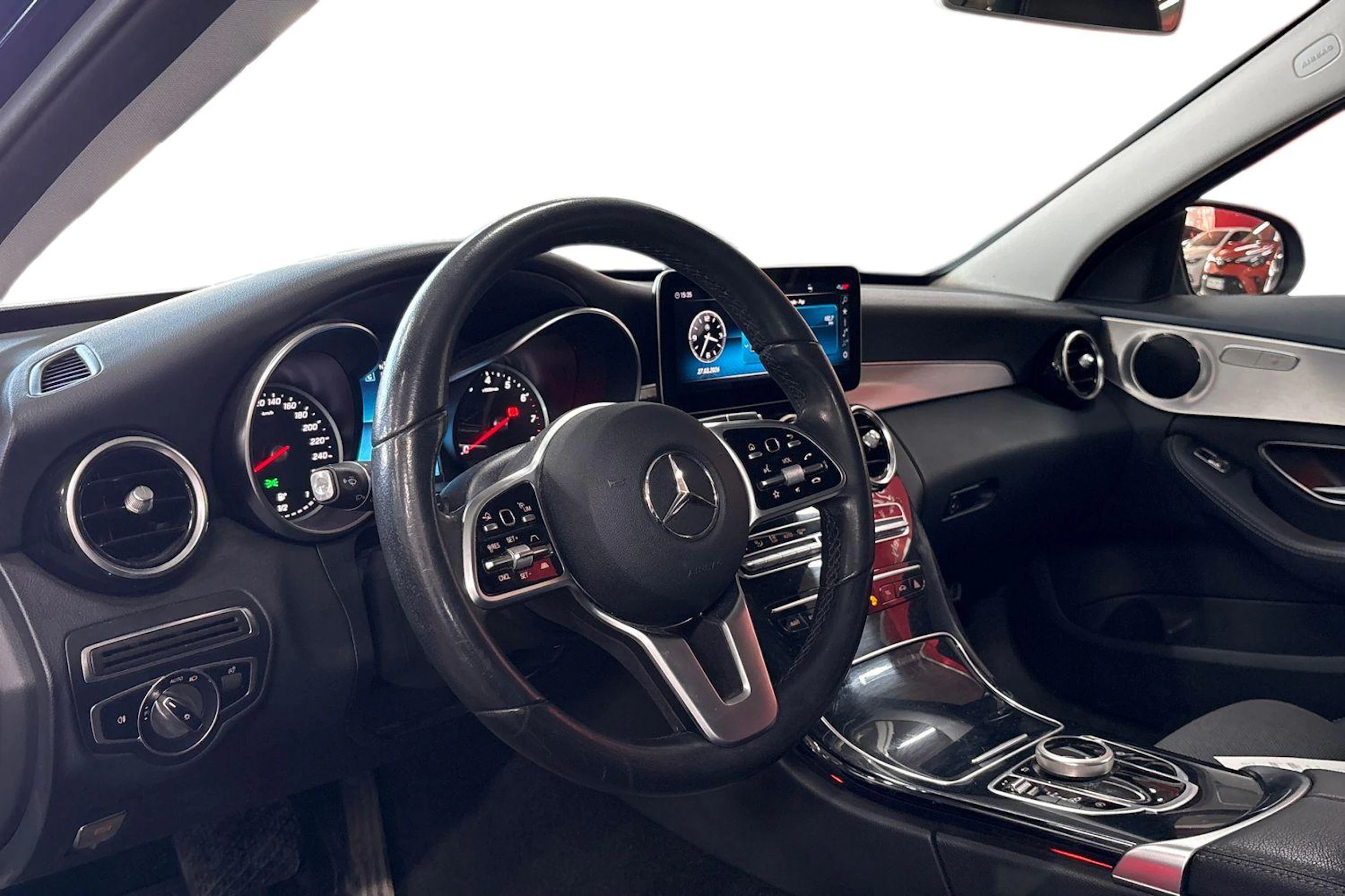 sininen Mercedes-Benz C 2020 kuva 3.