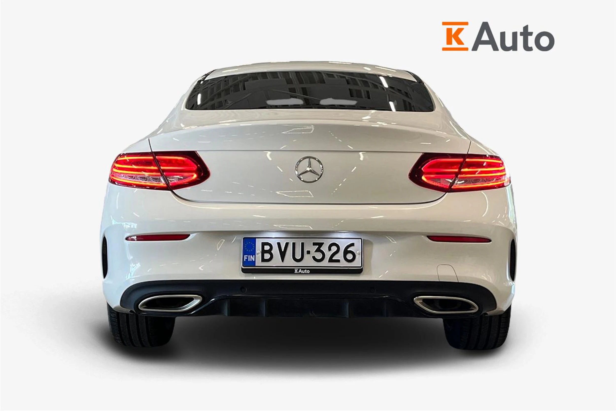 valkoinen Mercedes-Benz C 2019 kuva 3.
