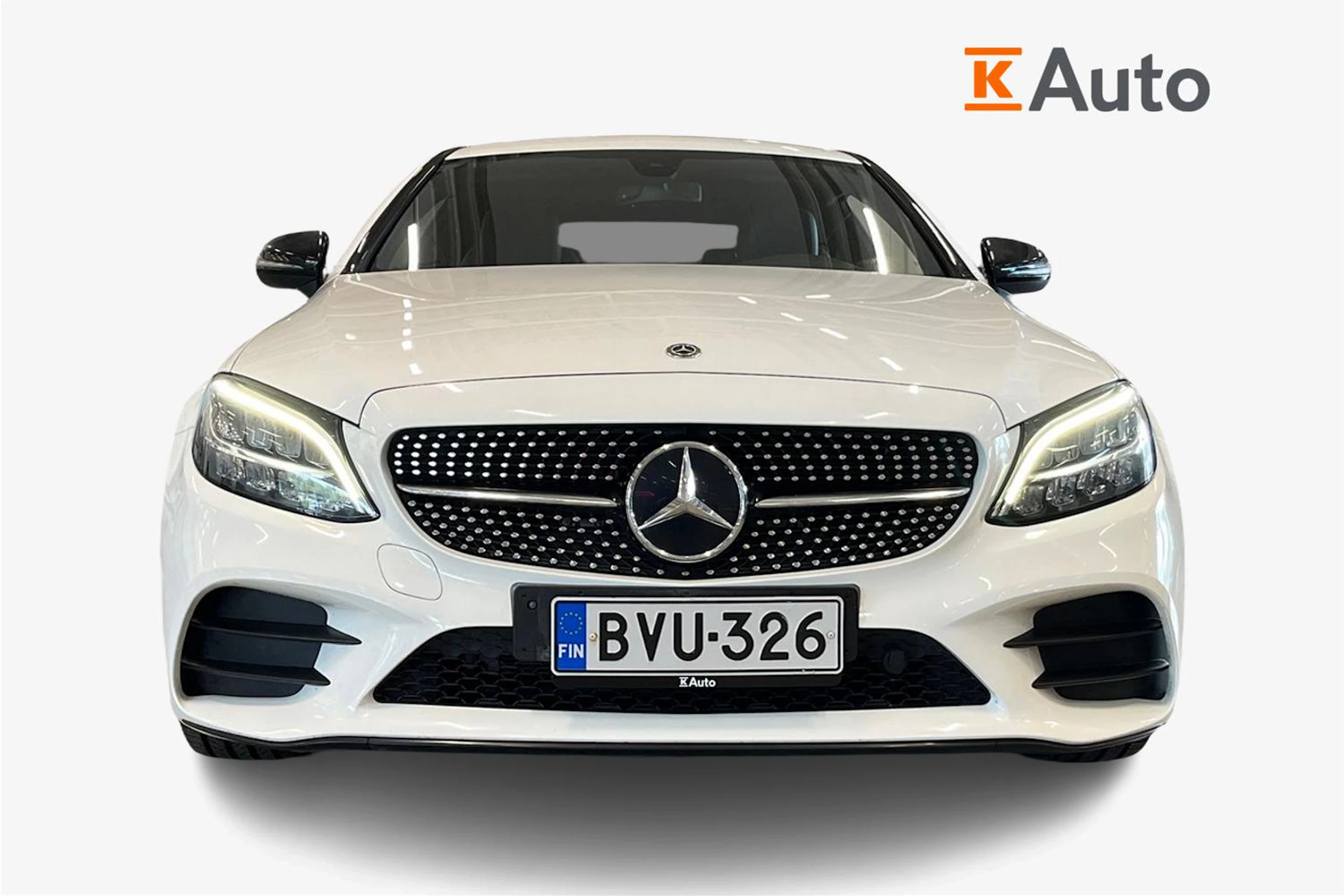 valkoinen Mercedes-Benz C 2019 kuva 4.