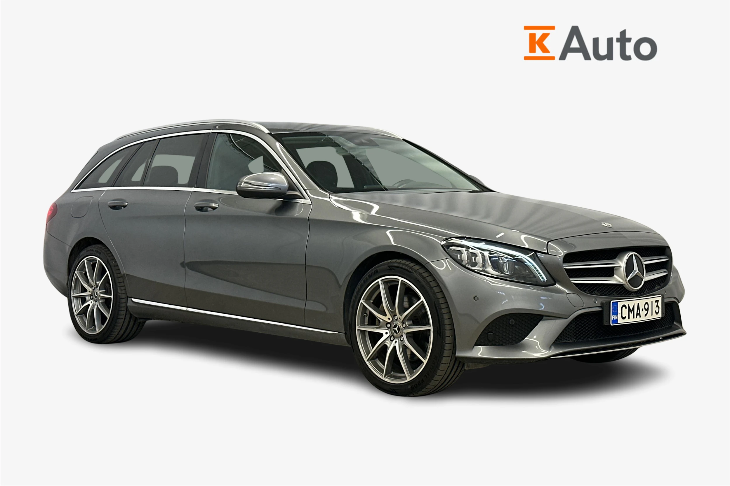 harmaa Mercedes-Benz C 2019 kuva 1.