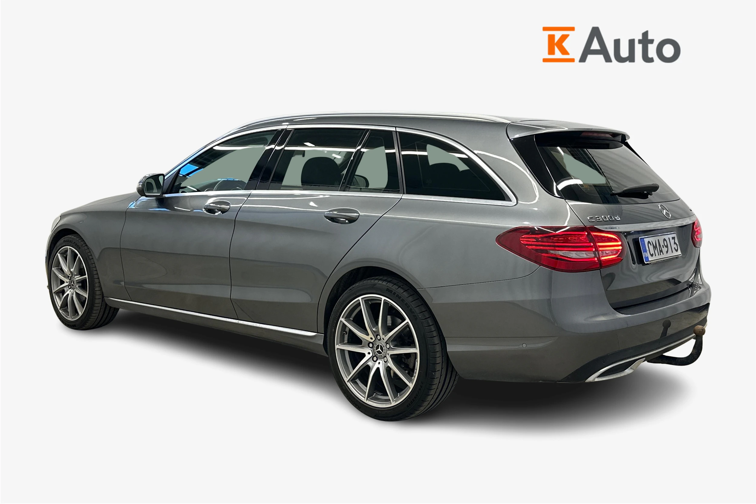 harmaa Mercedes-Benz C 2019 kuva 3.