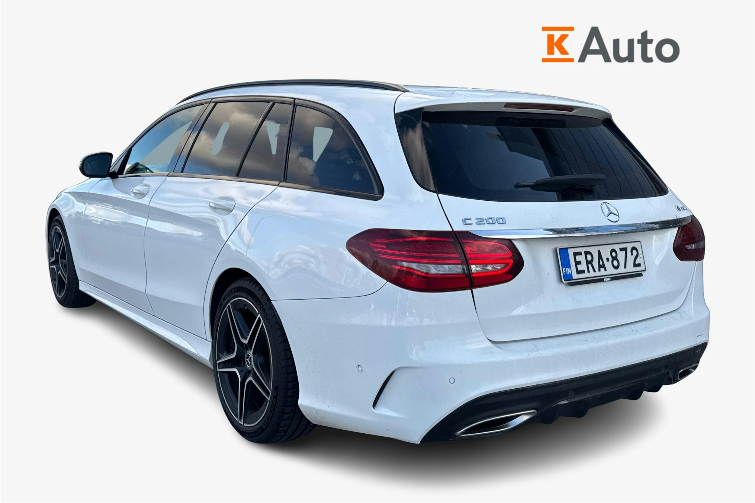 valkoinen Mercedes-Benz C 2019 kuva 2.