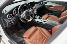 valkoinen Mercedes-Benz C 2019 kuva 3.