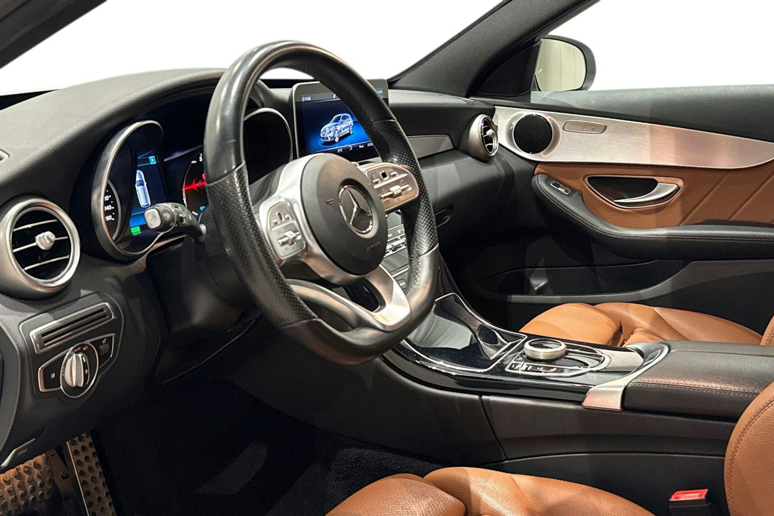 valkoinen Mercedes-Benz C 2019 kuva 7.