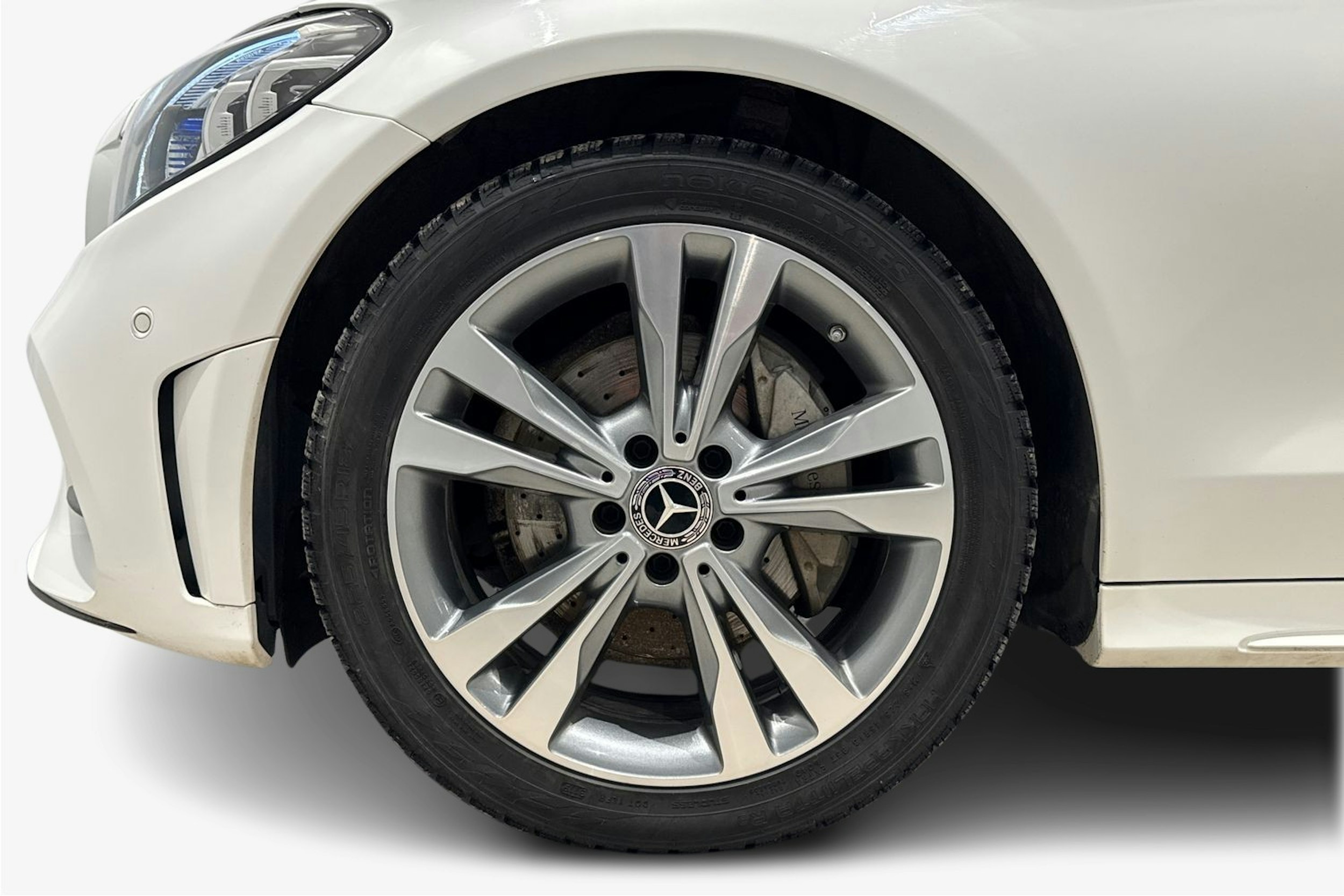 valkoinen Mercedes-Benz C 2019 kuva 11.