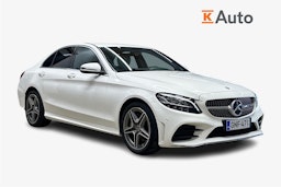 valkoinen Mercedes-Benz C 2019 kuva 1.