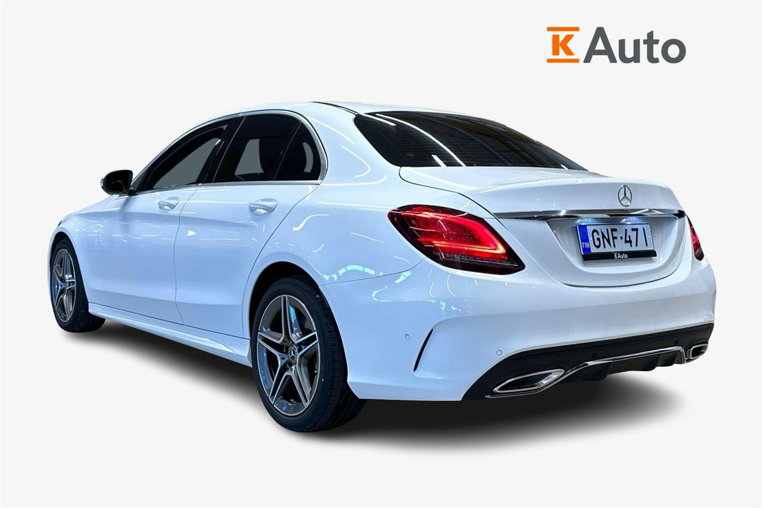 valkoinen Mercedes-Benz C 2019 kuva 2.