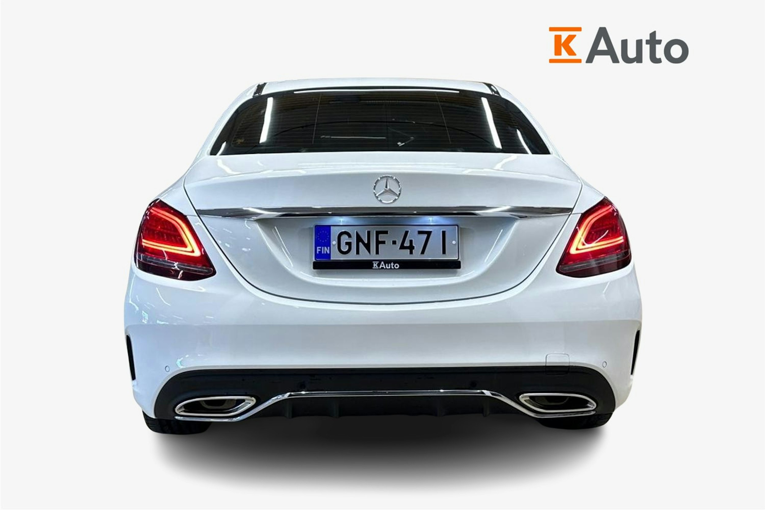 valkoinen Mercedes-Benz C 2019 kuva 3.