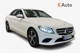 Valkoinen Mercedes-Benz C 2019 kuva 1.