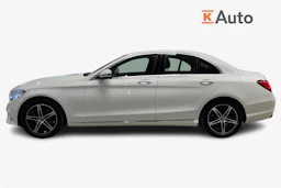 Valkoinen Mercedes-Benz C 2019 kuva 5.