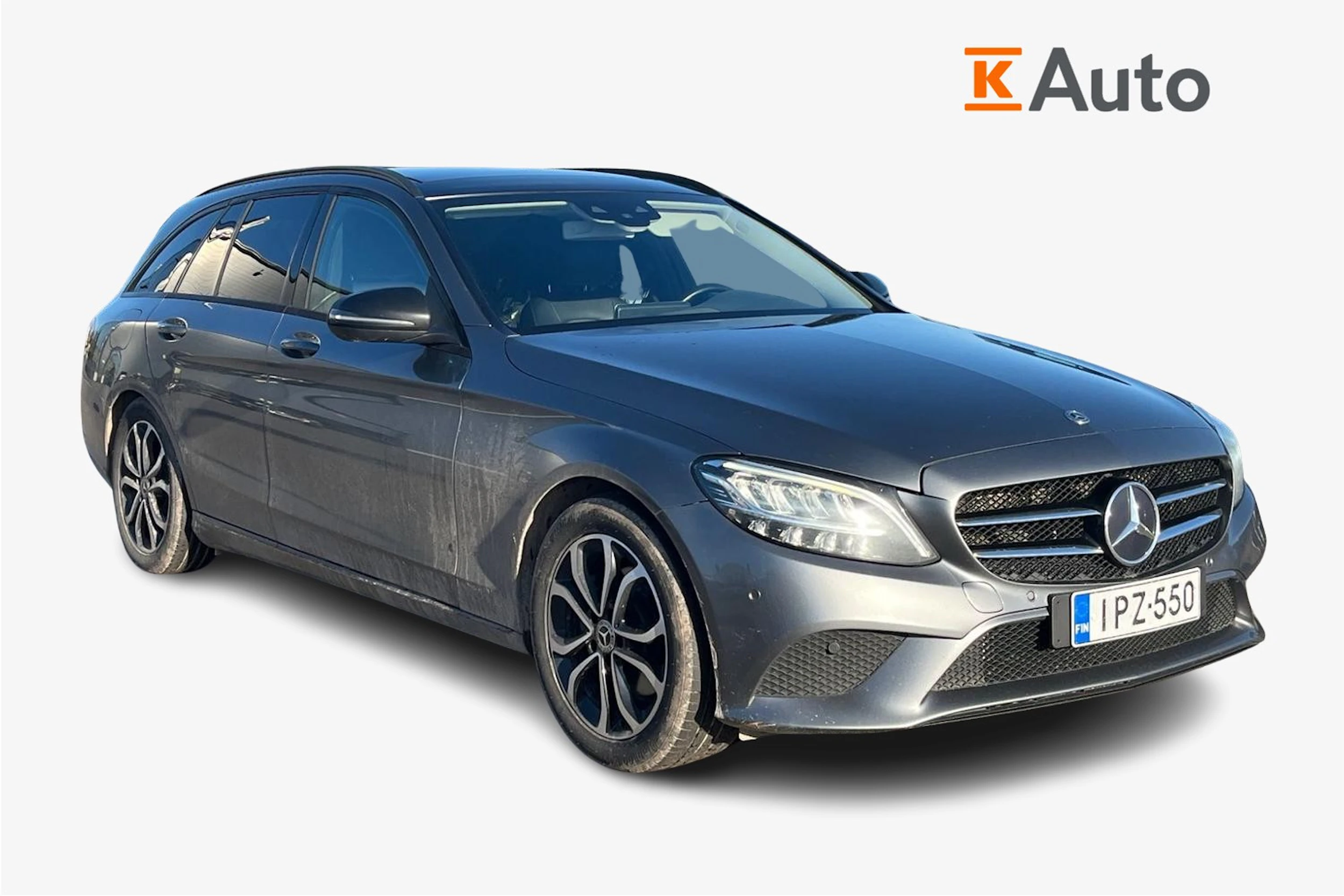 harmaa Mercedes-Benz C 2019 kuva 1.