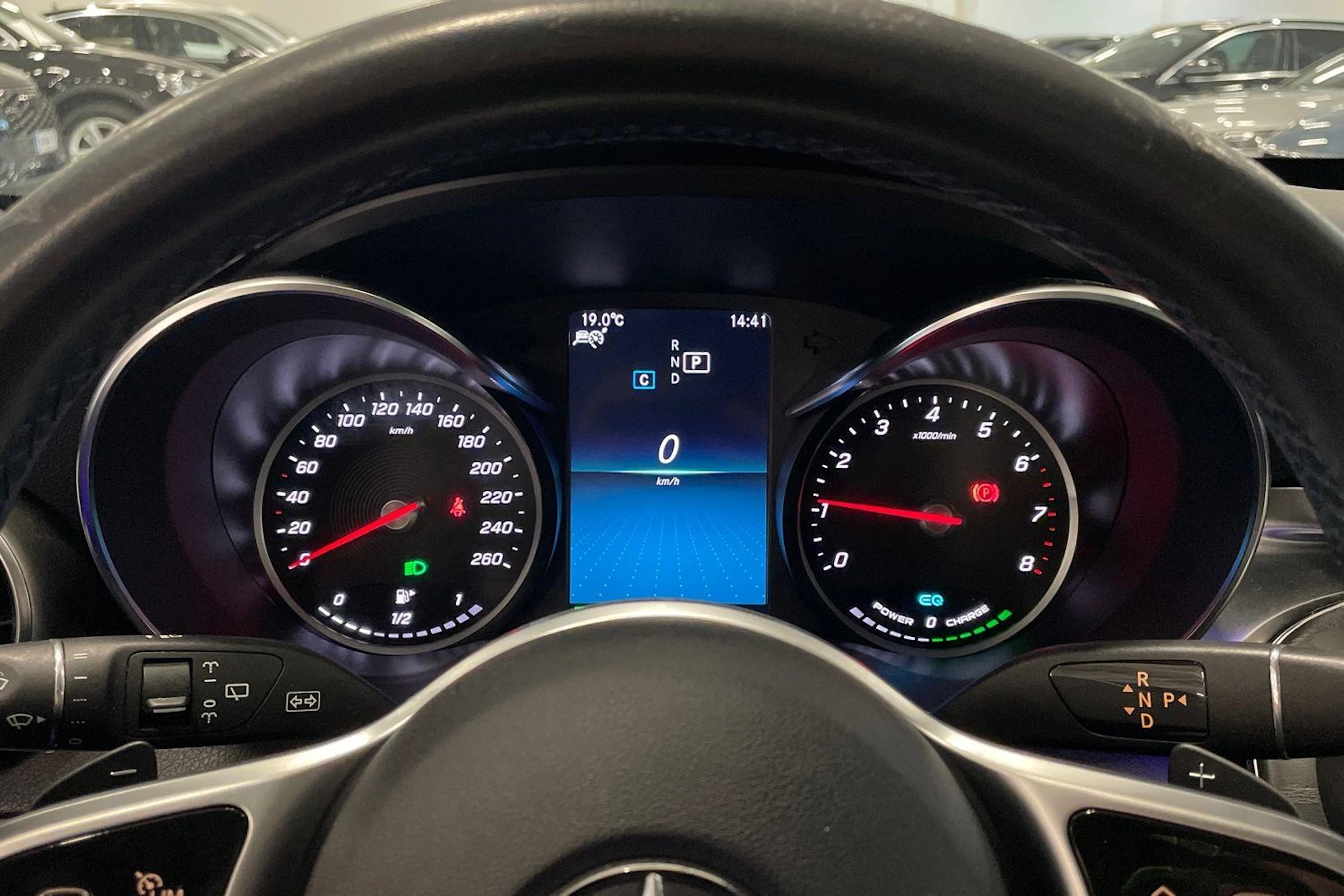 harmaa Mercedes-Benz C 2019 kuva 20.