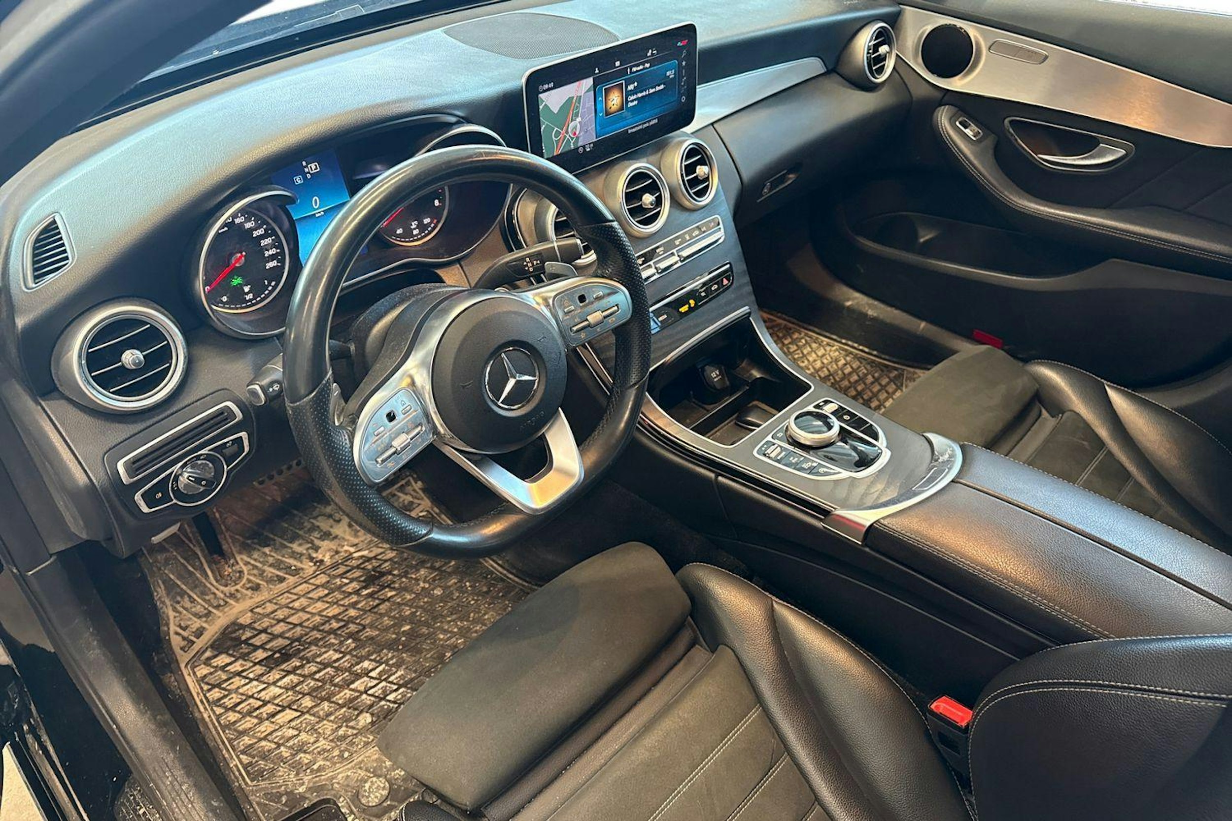 musta Mercedes-Benz C 2019 kuva 3.