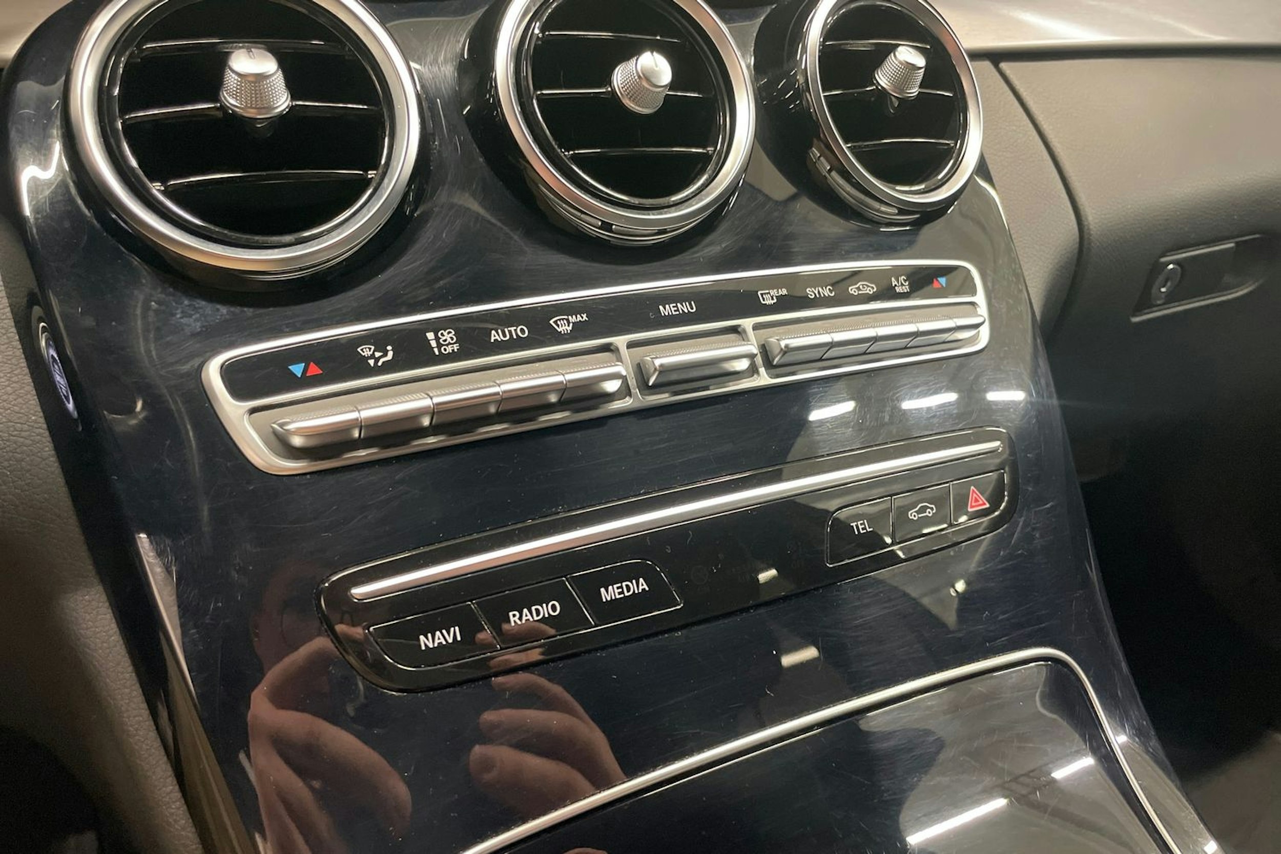 Musta Mercedes-Benz C 2019 kuva 19.