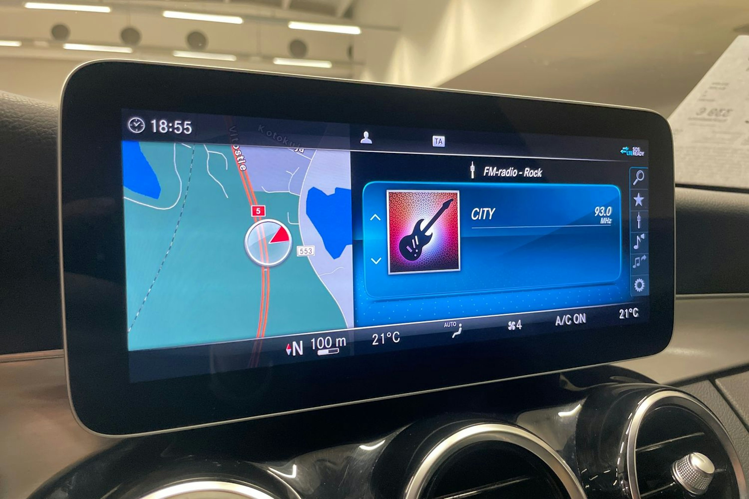Musta Mercedes-Benz C 2019 kuva 21.