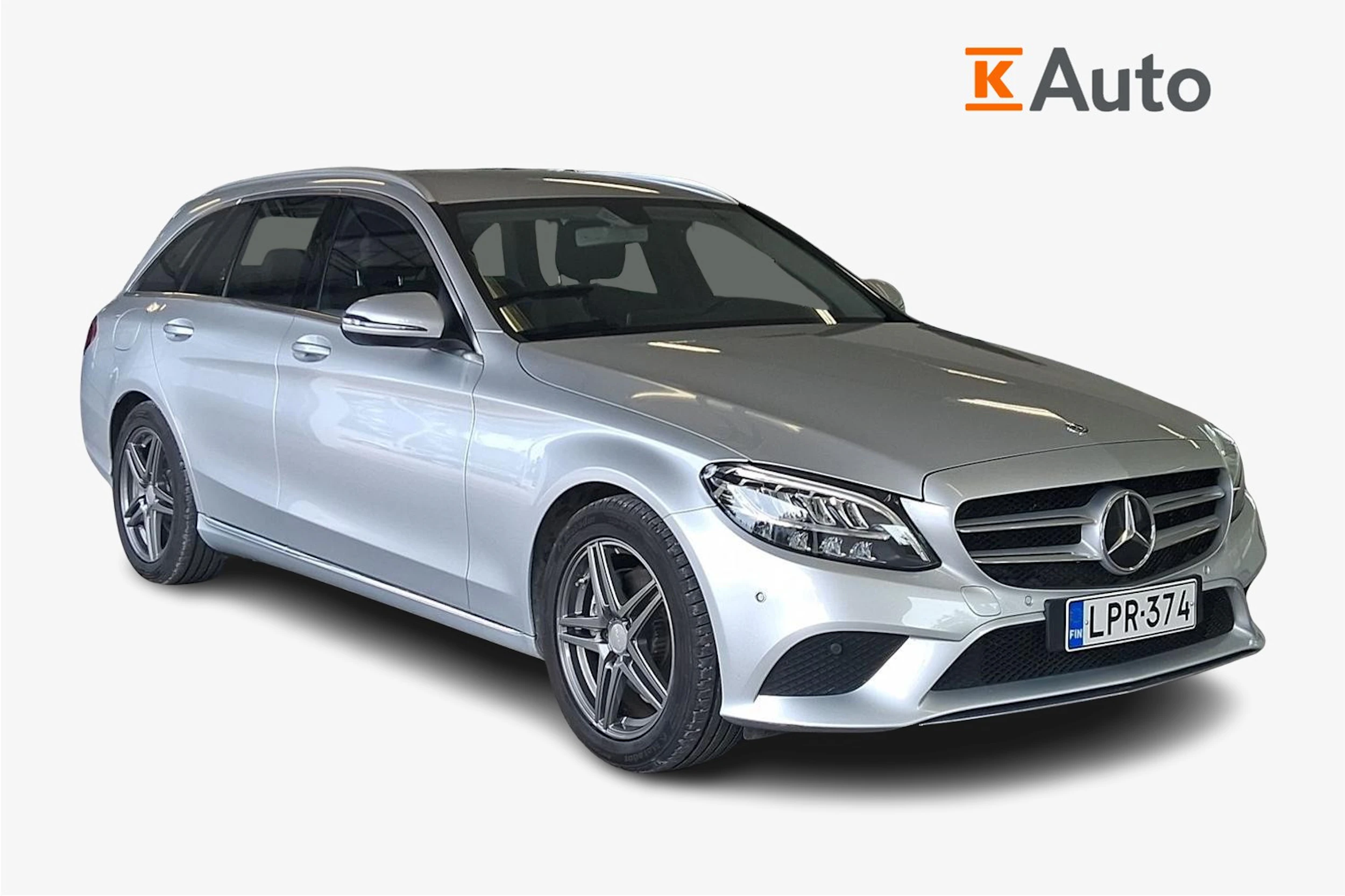 harmaa Mercedes-Benz C 2019 kuva 1.