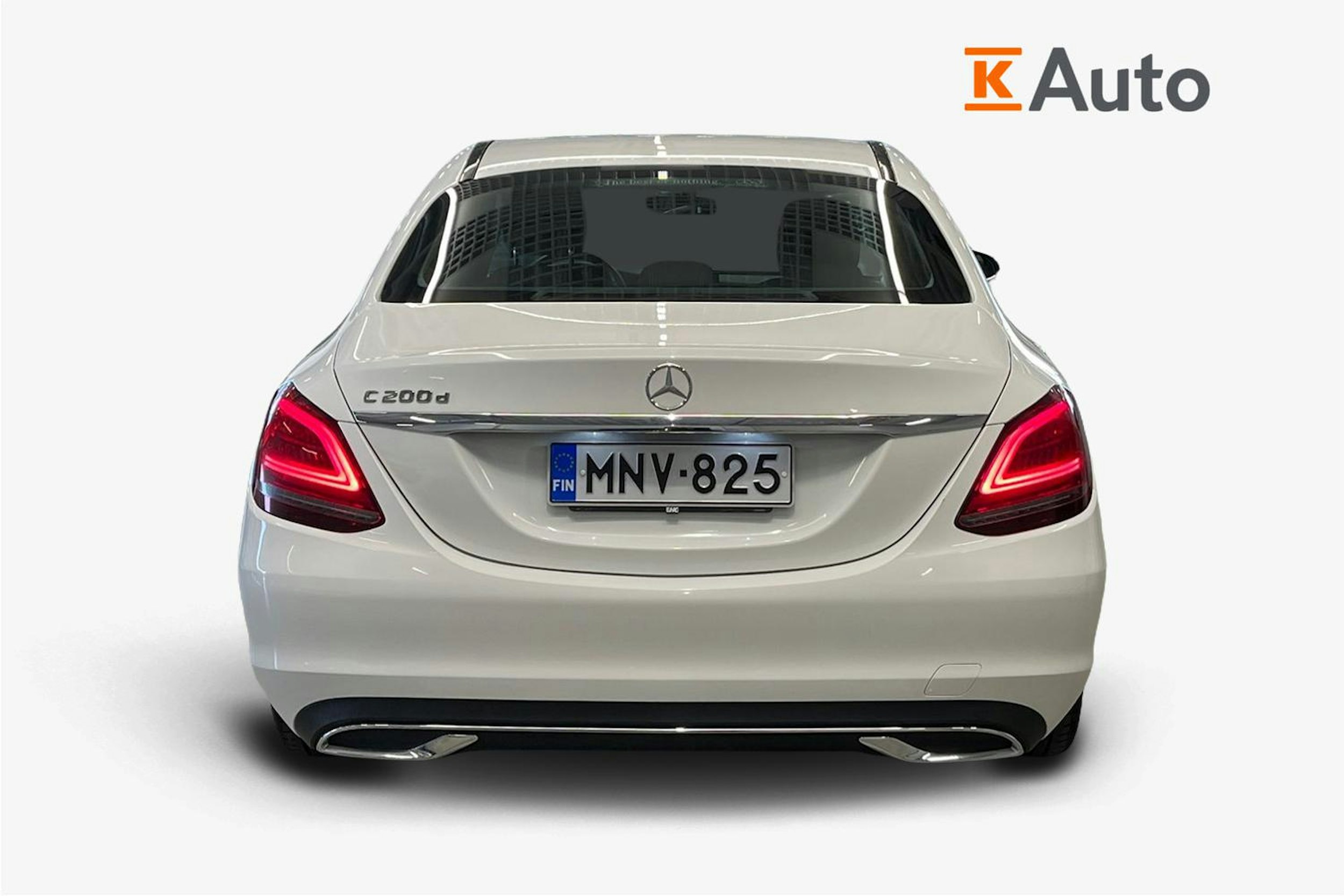valkoinen Mercedes-Benz C 2019 kuva 3.