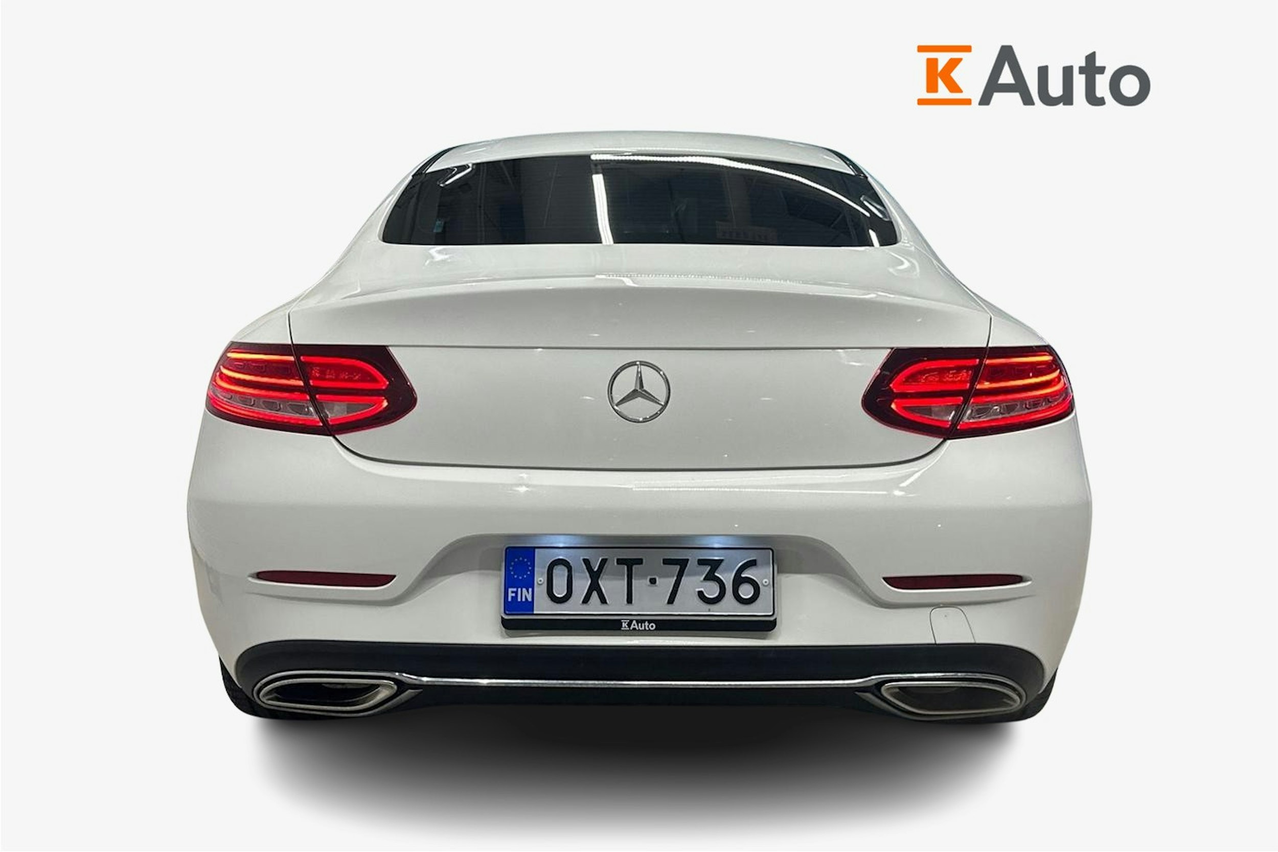 Valkoinen Mercedes-Benz C 2019 kuva 3.