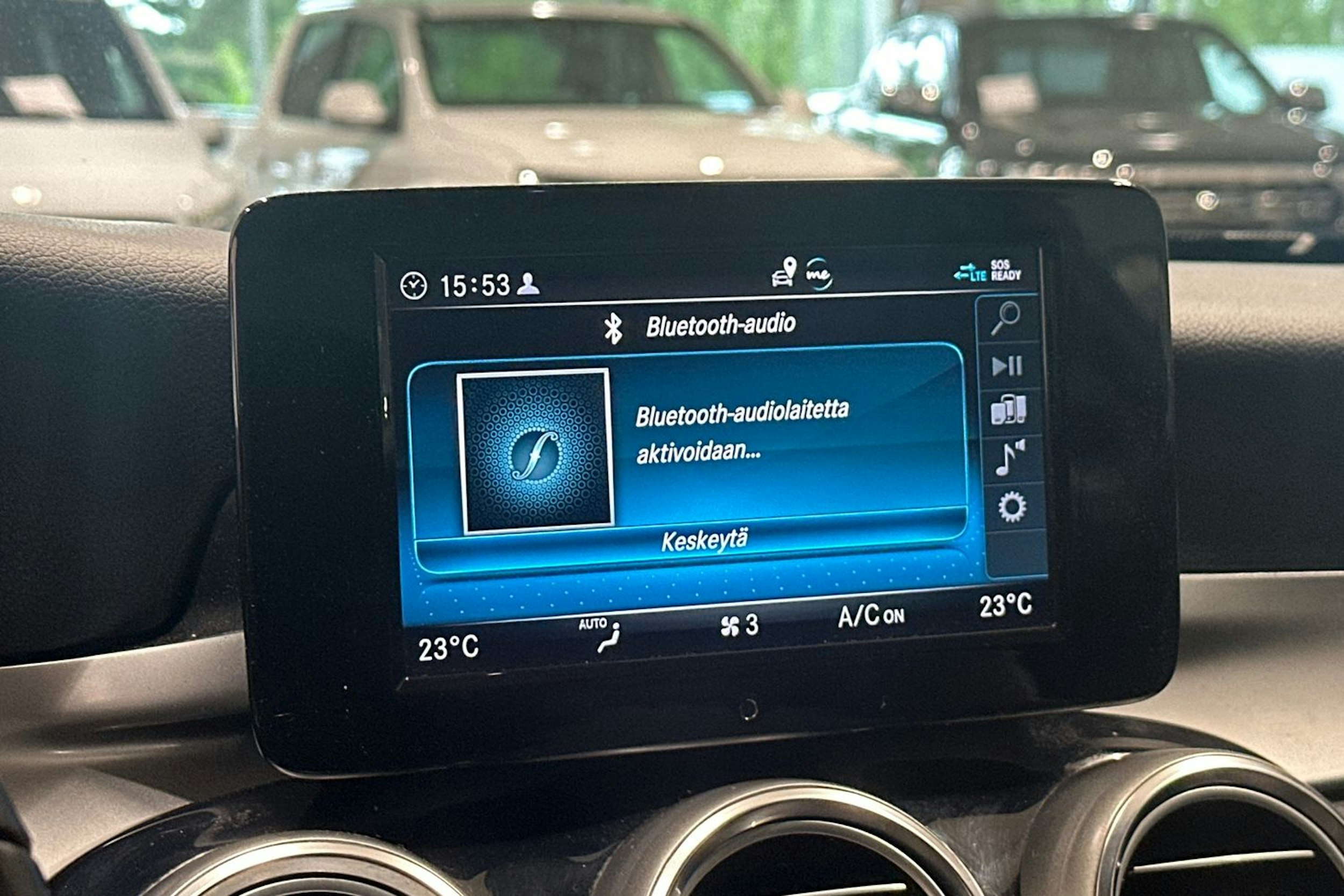 Valkoinen Mercedes-Benz C 2019 kuva 22.