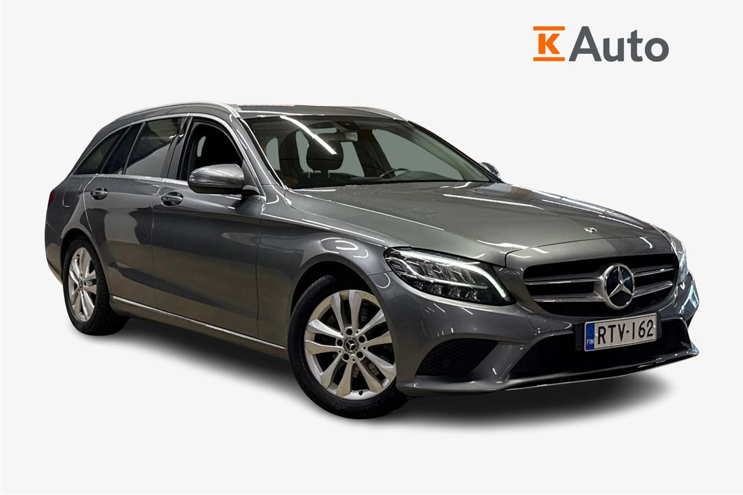 harmaa Mercedes-Benz C 2019 kuva 1.
