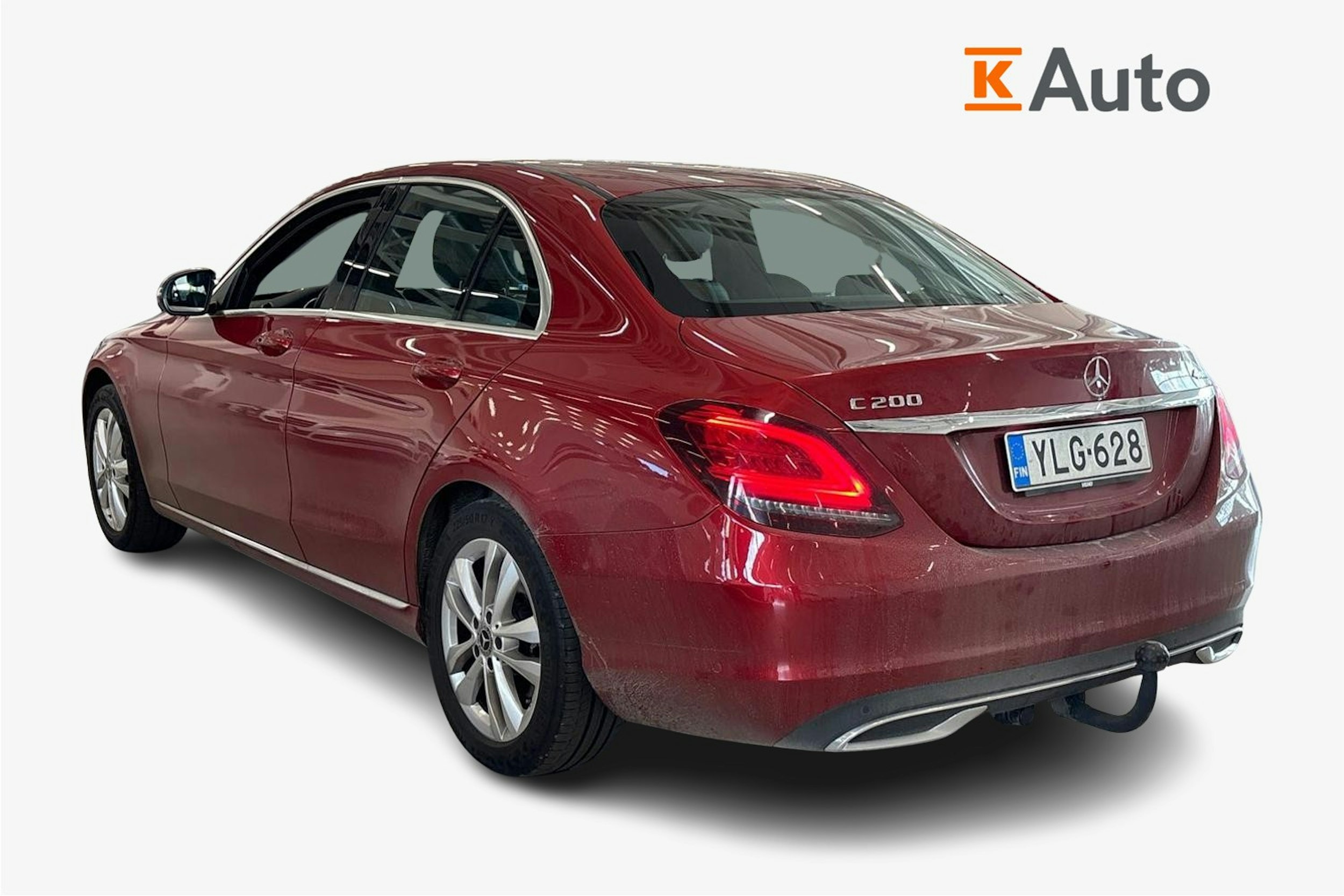 punainen Mercedes-Benz C 2019 kuva 2.