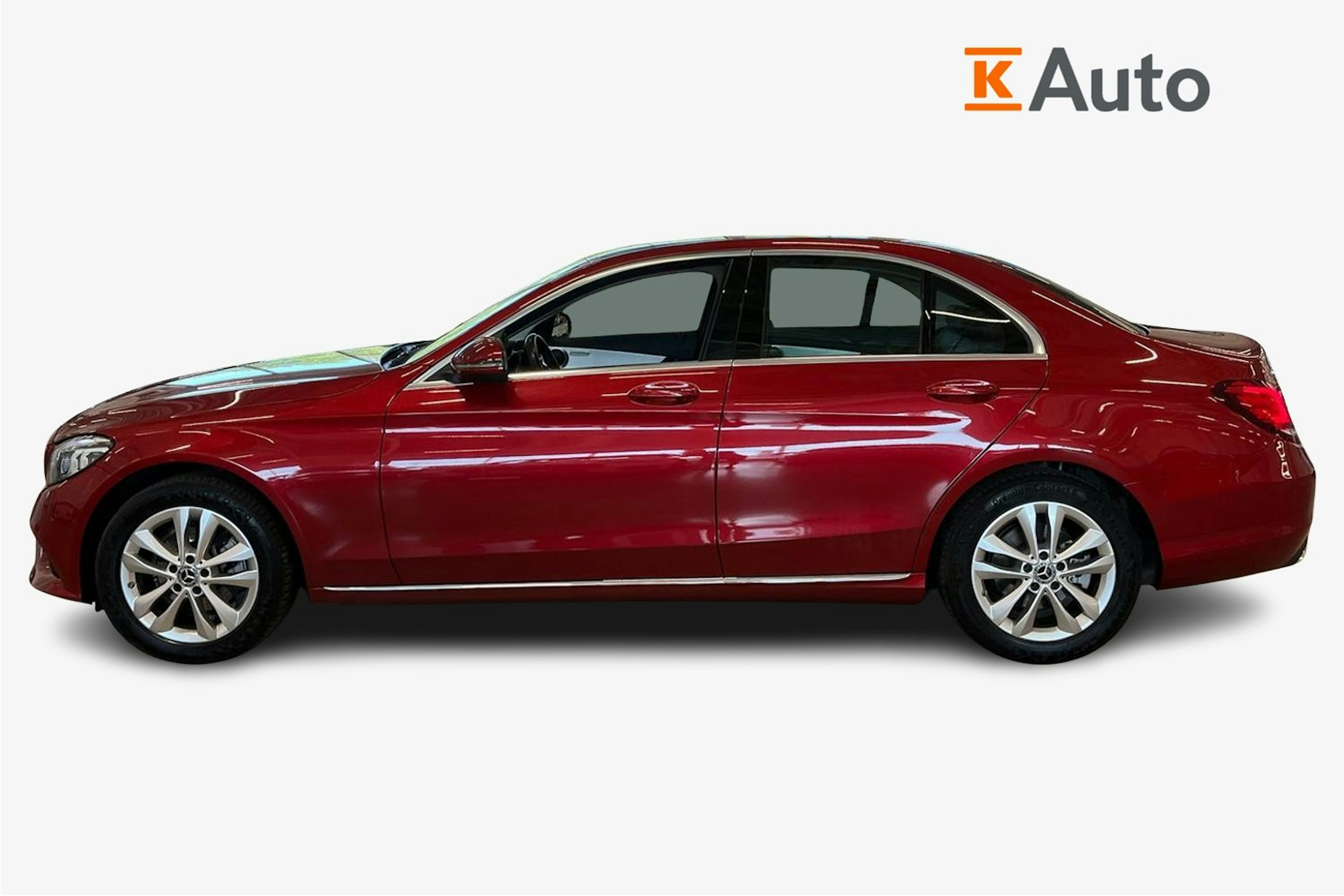 punainen Mercedes-Benz C 2019 kuva 6.