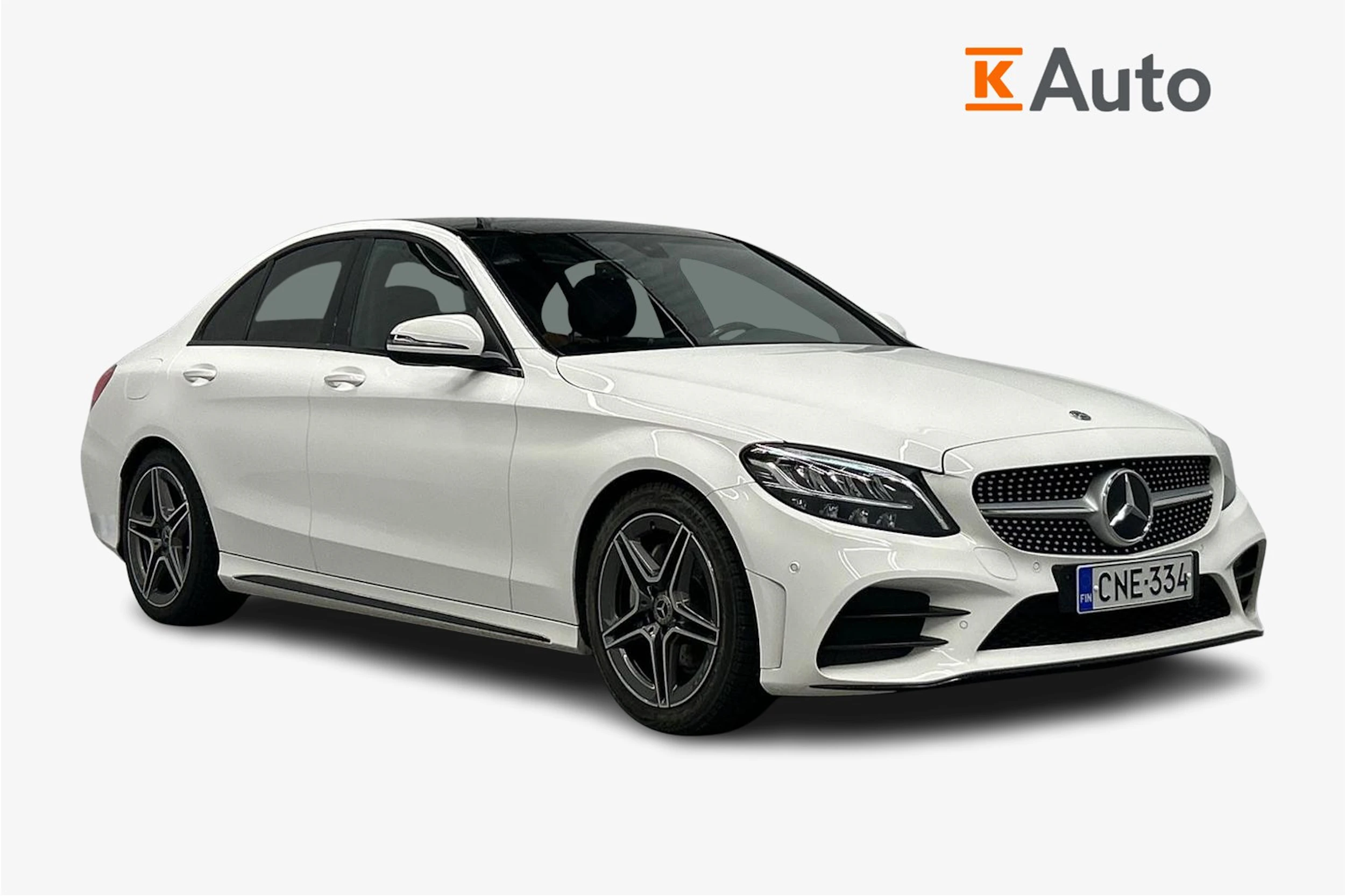 valkoinen Mercedes-Benz C 2020 kuva 1.