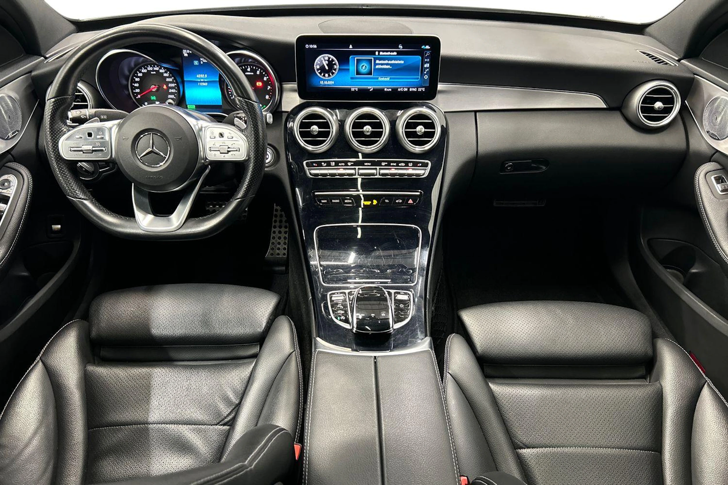 valkoinen Mercedes-Benz C 2020 kuva 7.