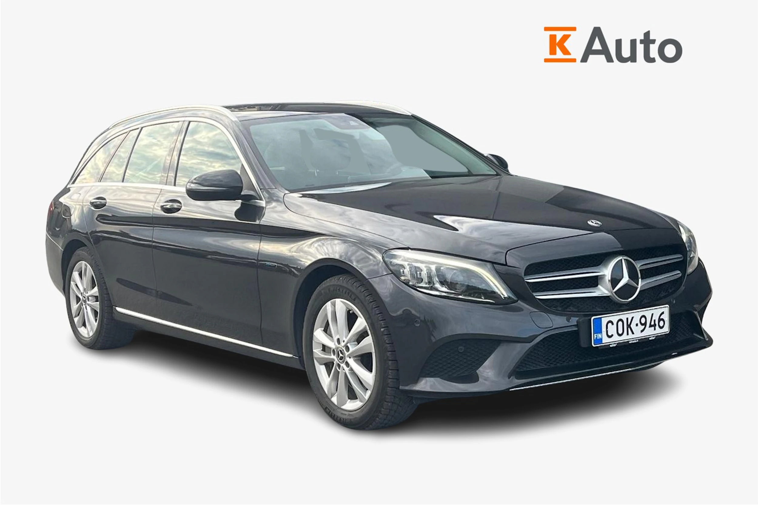 harmaa Mercedes-Benz C 2020 kuva 1.