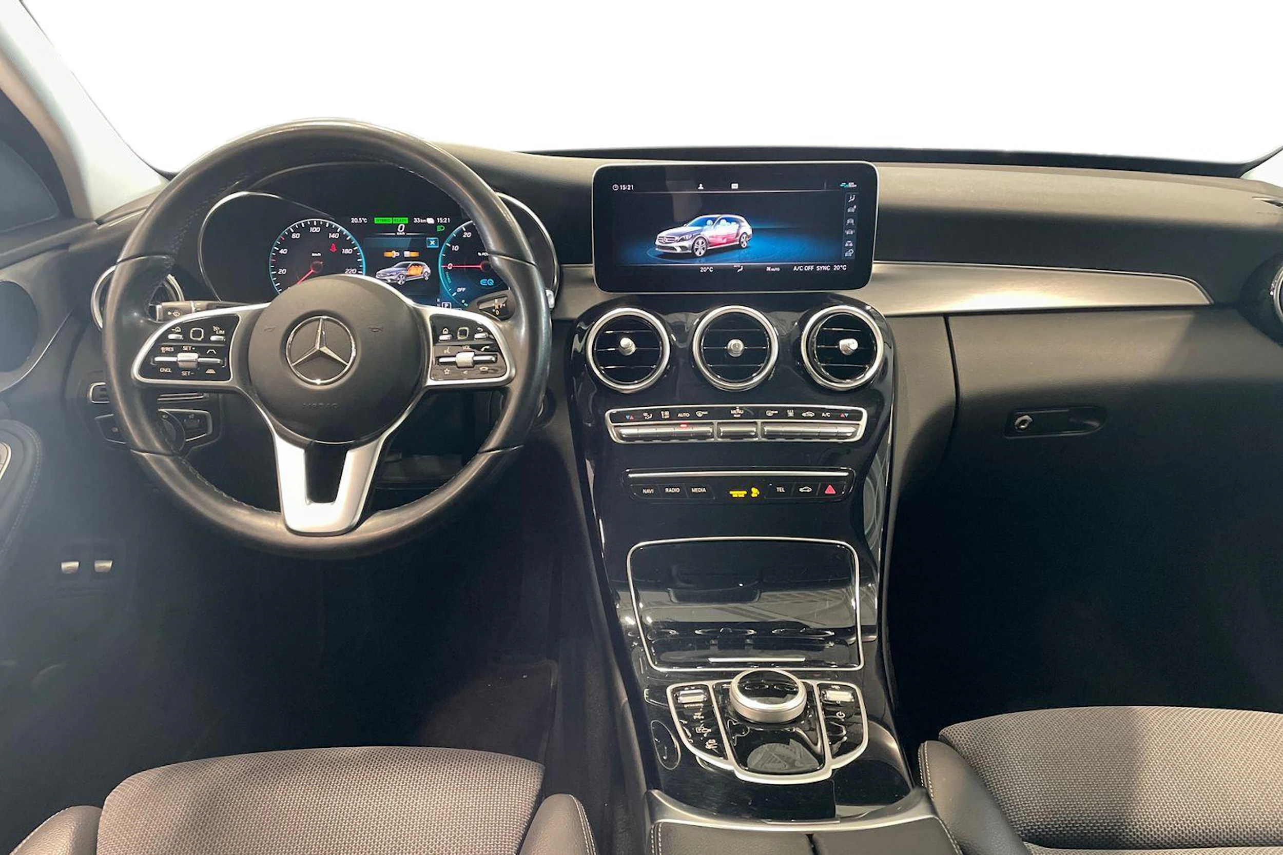 harmaa Mercedes-Benz C 2020 kuva 9.