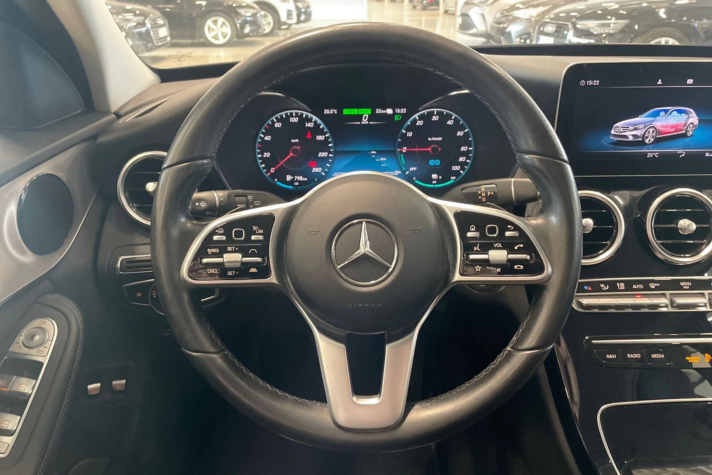 harmaa Mercedes-Benz C 2020 kuva 15.