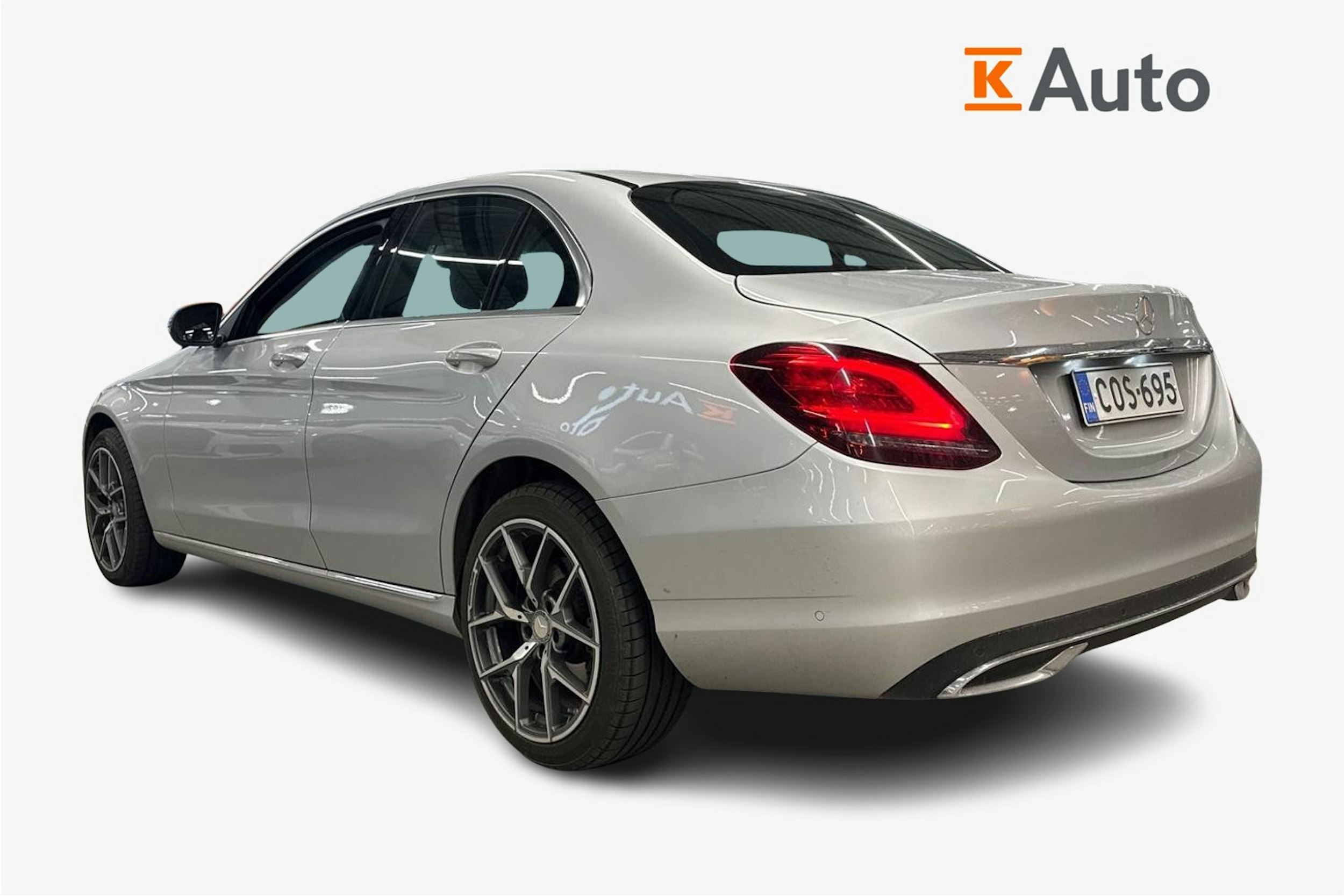 harmaa Mercedes-Benz C 2020 kuva 2.
