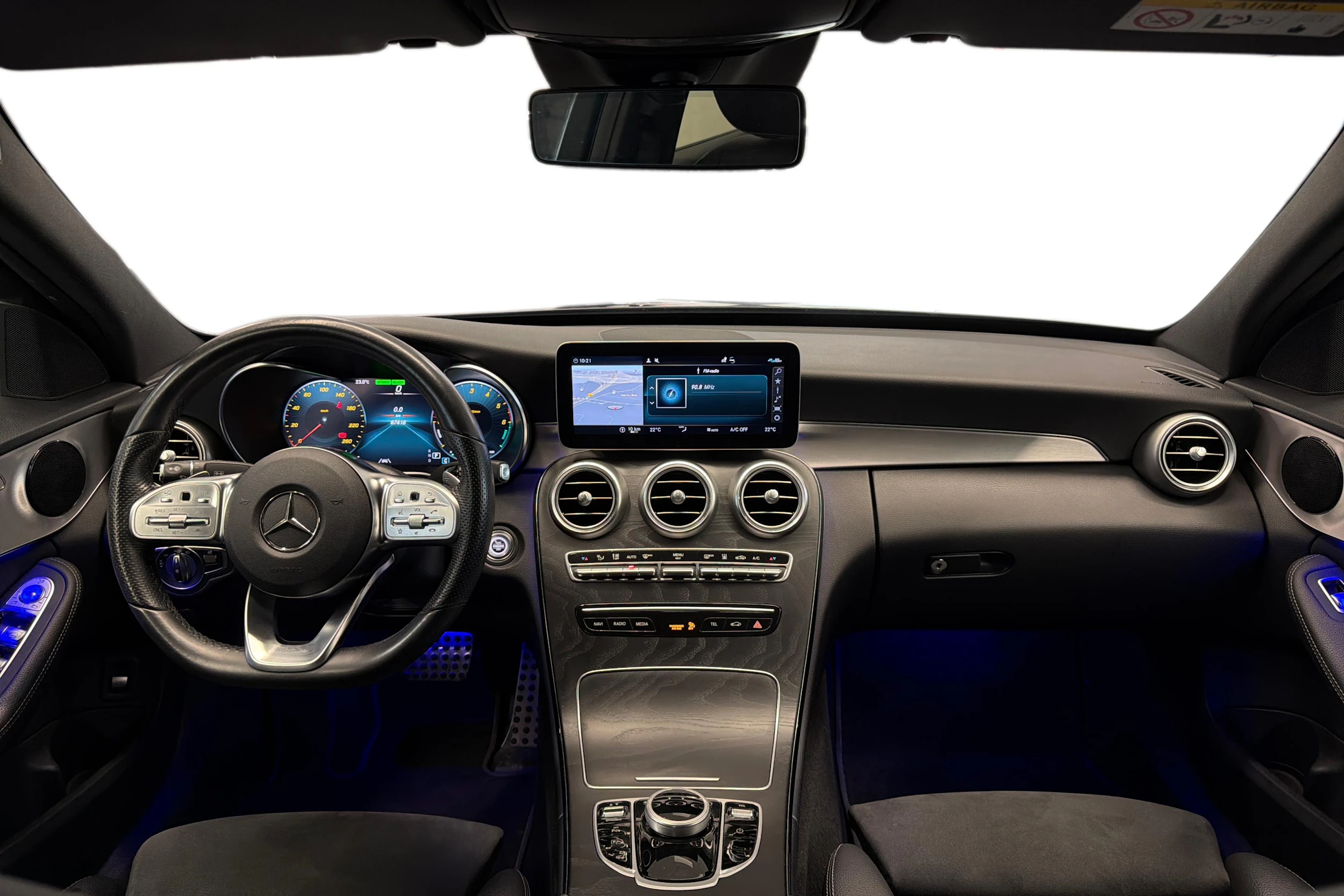 Harmaa Mercedes-Benz C 2020 kuva 7.