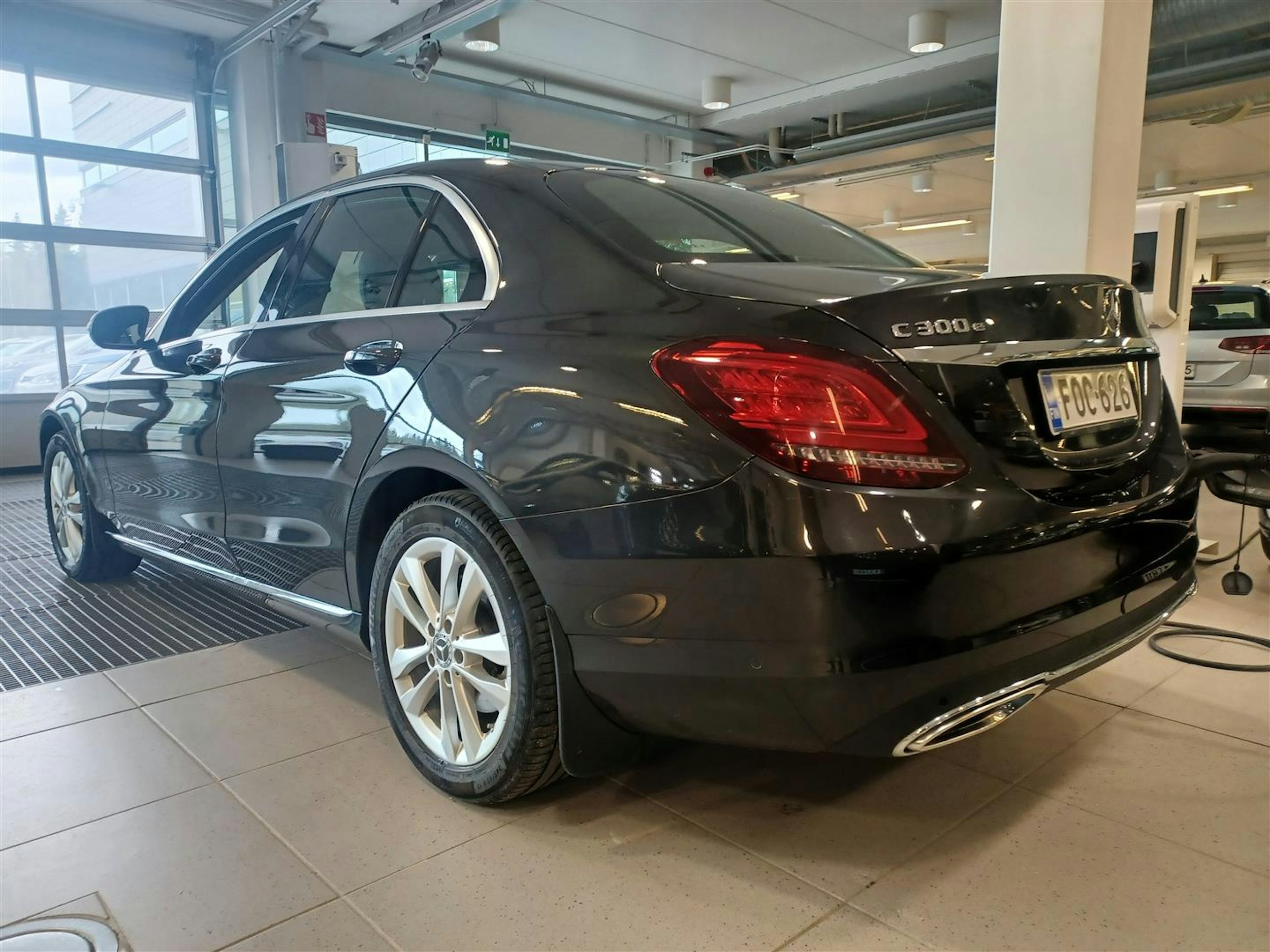 Harmaa Mercedes-Benz C 2020 kuva 3.