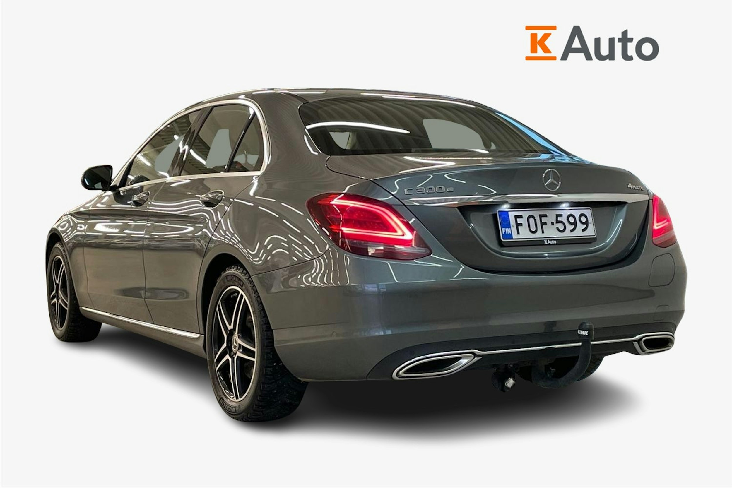 Harmaa Mercedes-Benz C 2020 kuva 2.