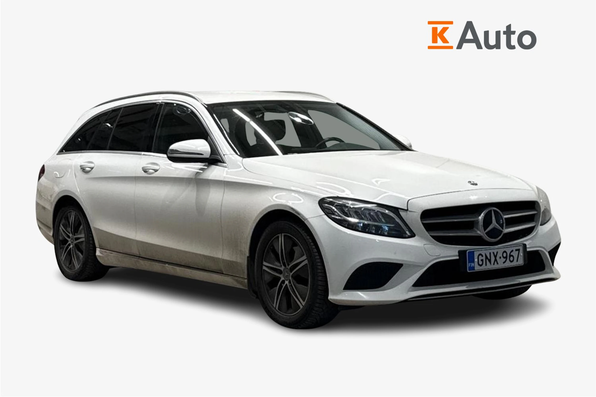 valkoinen Mercedes-Benz C 2020 kuva 1.