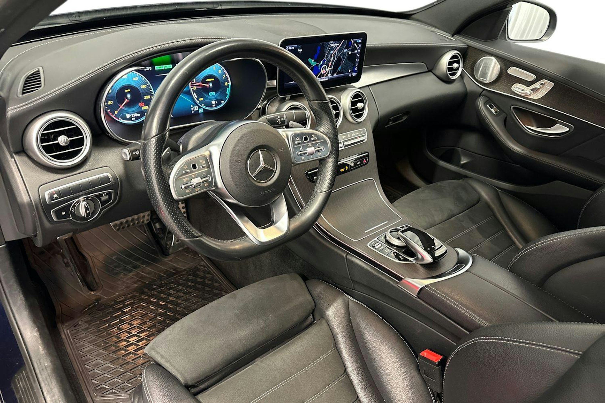 sininen Mercedes-Benz C 2020 kuva 7.