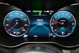 sininen Mercedes-Benz C 2020 kuva 22.