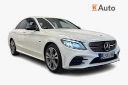 Valkoinen Mercedes-Benz C 2020 kuva 1.