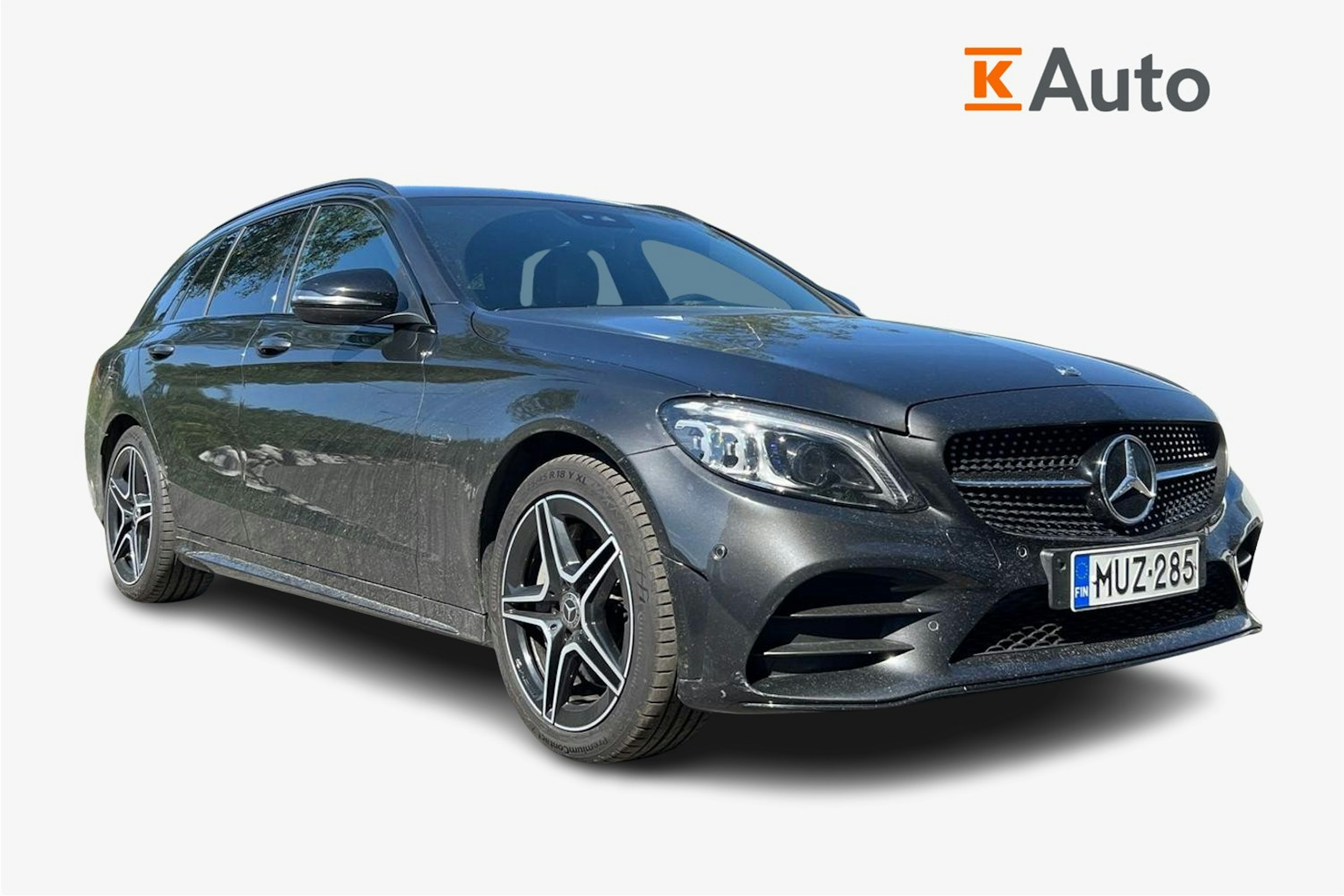 harmaa Mercedes-Benz C 2020 kuva 1.
