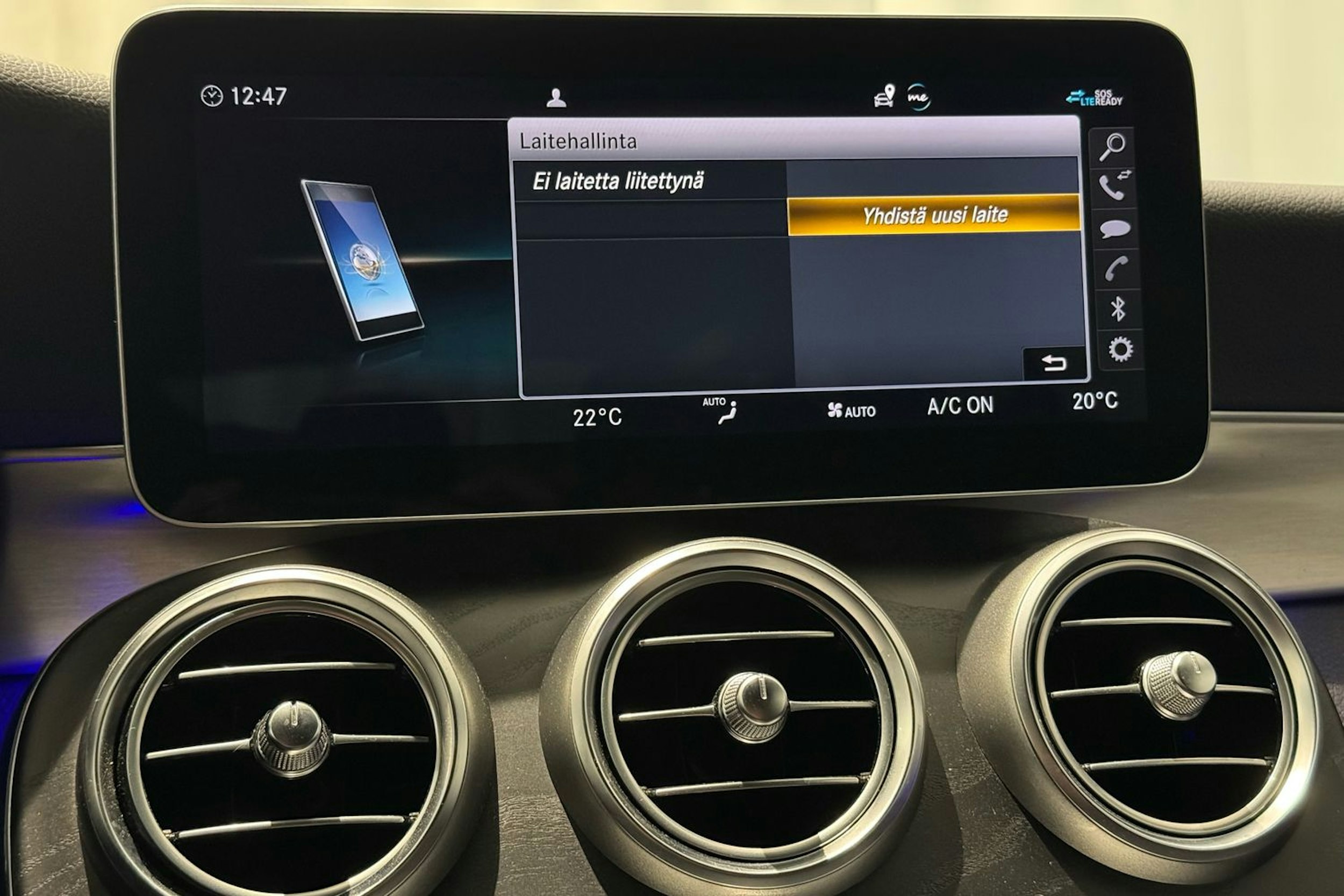 musta Mercedes-Benz C 2020 kuva 21.