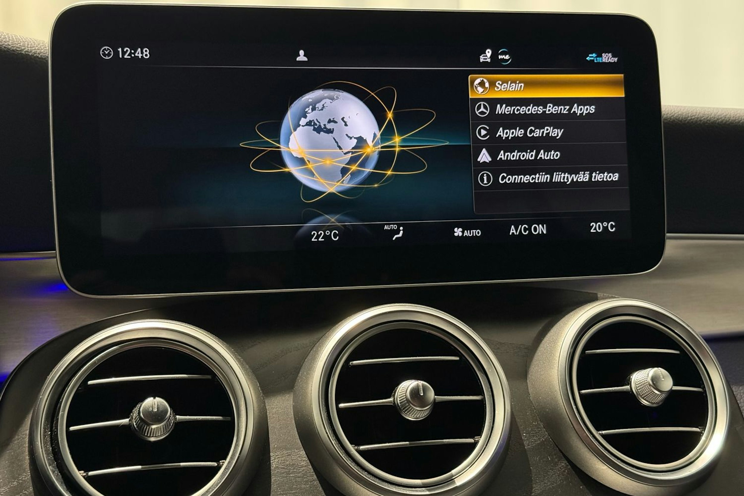 musta Mercedes-Benz C 2020 kuva 23.