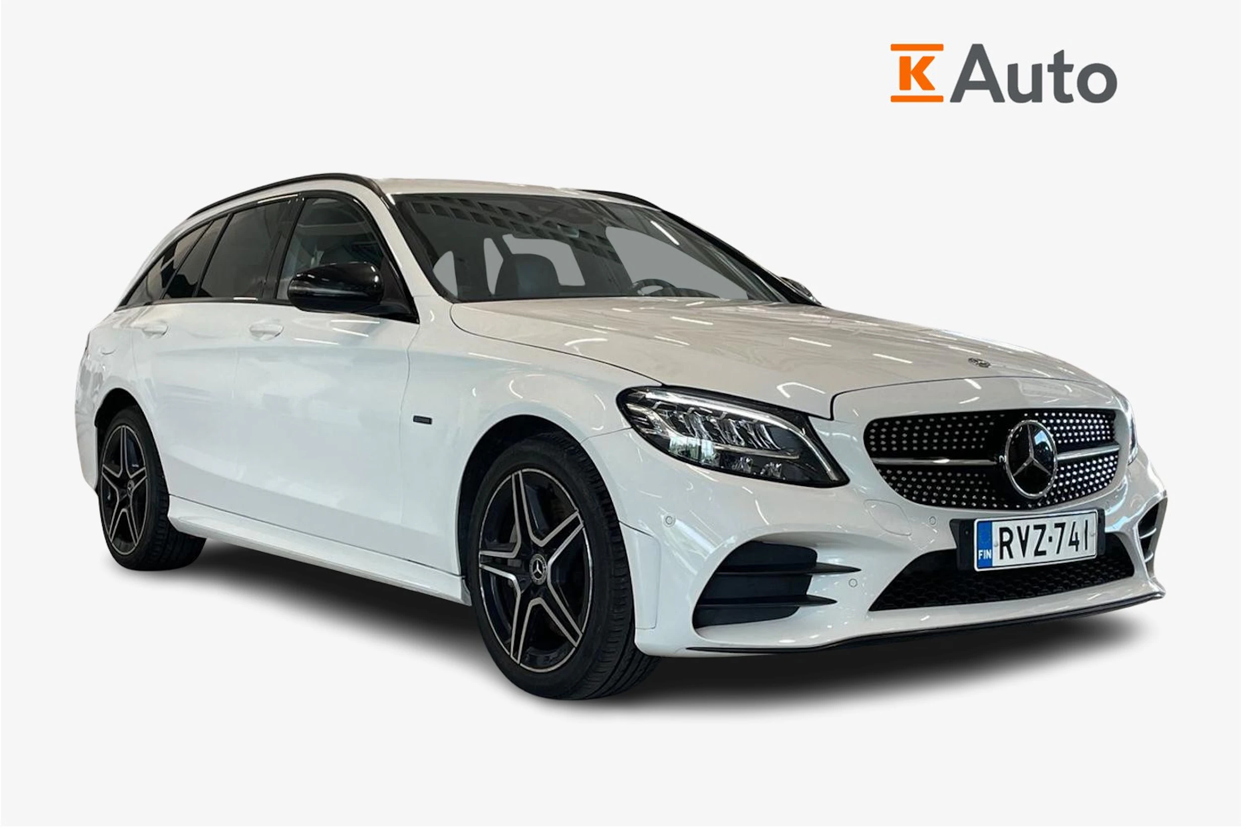 valkoinen Mercedes-Benz C 2020 kuva 1.