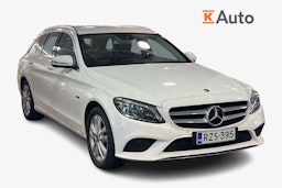 Valkoinen Mercedes-Benz C 2020 kuva 1.