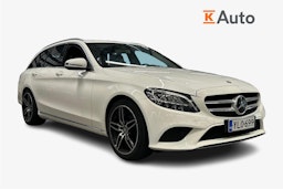 valkoinen Mercedes-Benz C 2020 kuva 1.