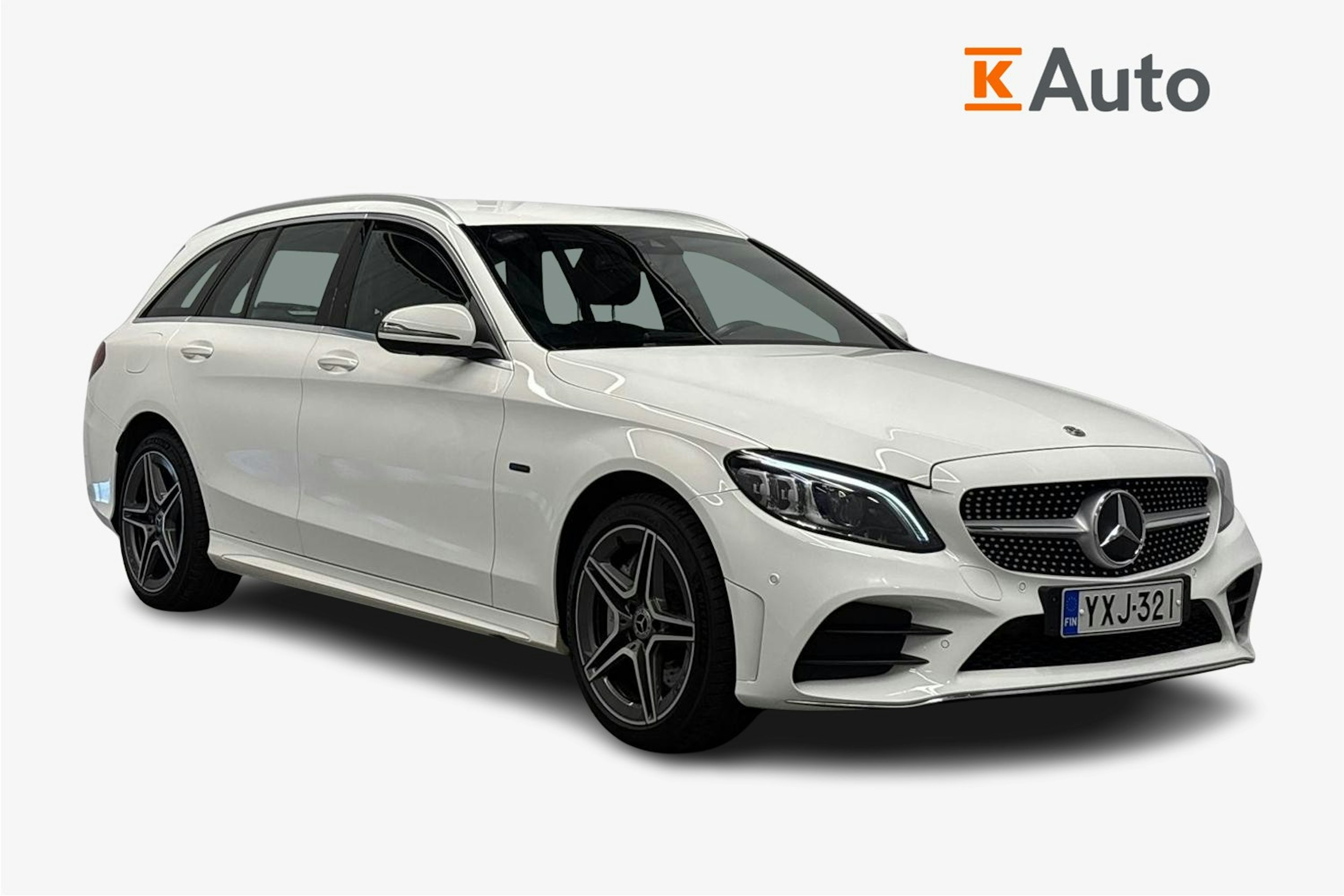 valkoinen Mercedes-Benz C 2020 kuva 1.