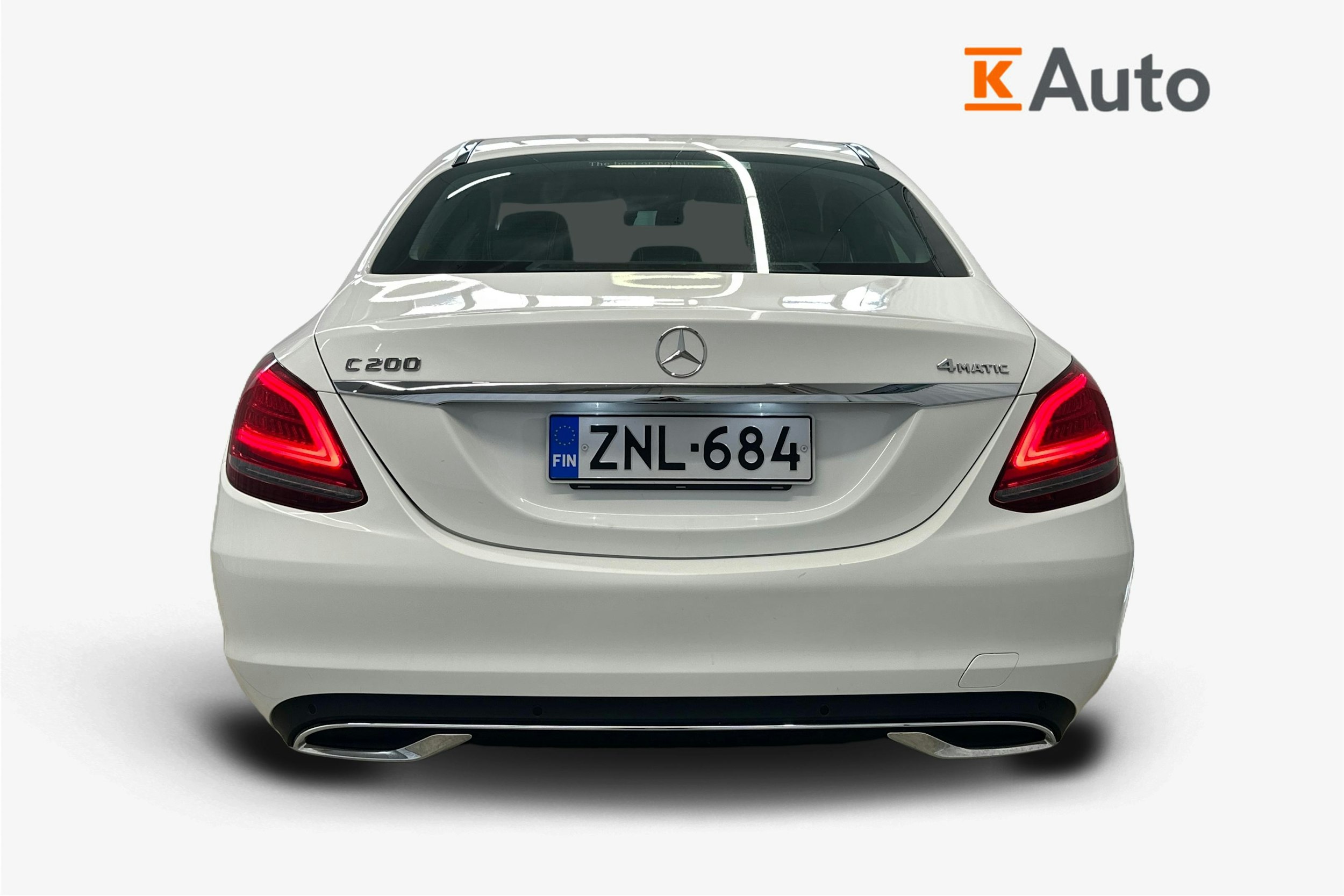 valkoinen Mercedes-Benz C 2020 kuva 3.