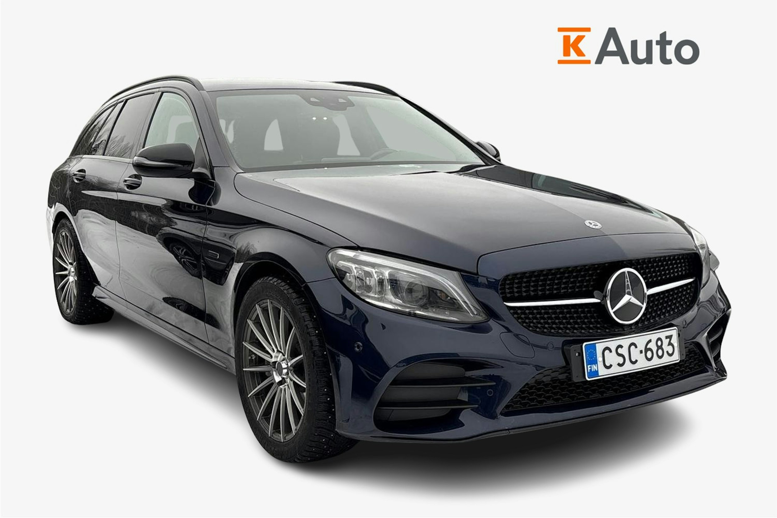 sininen Mercedes-Benz C 2021 kuva 1.