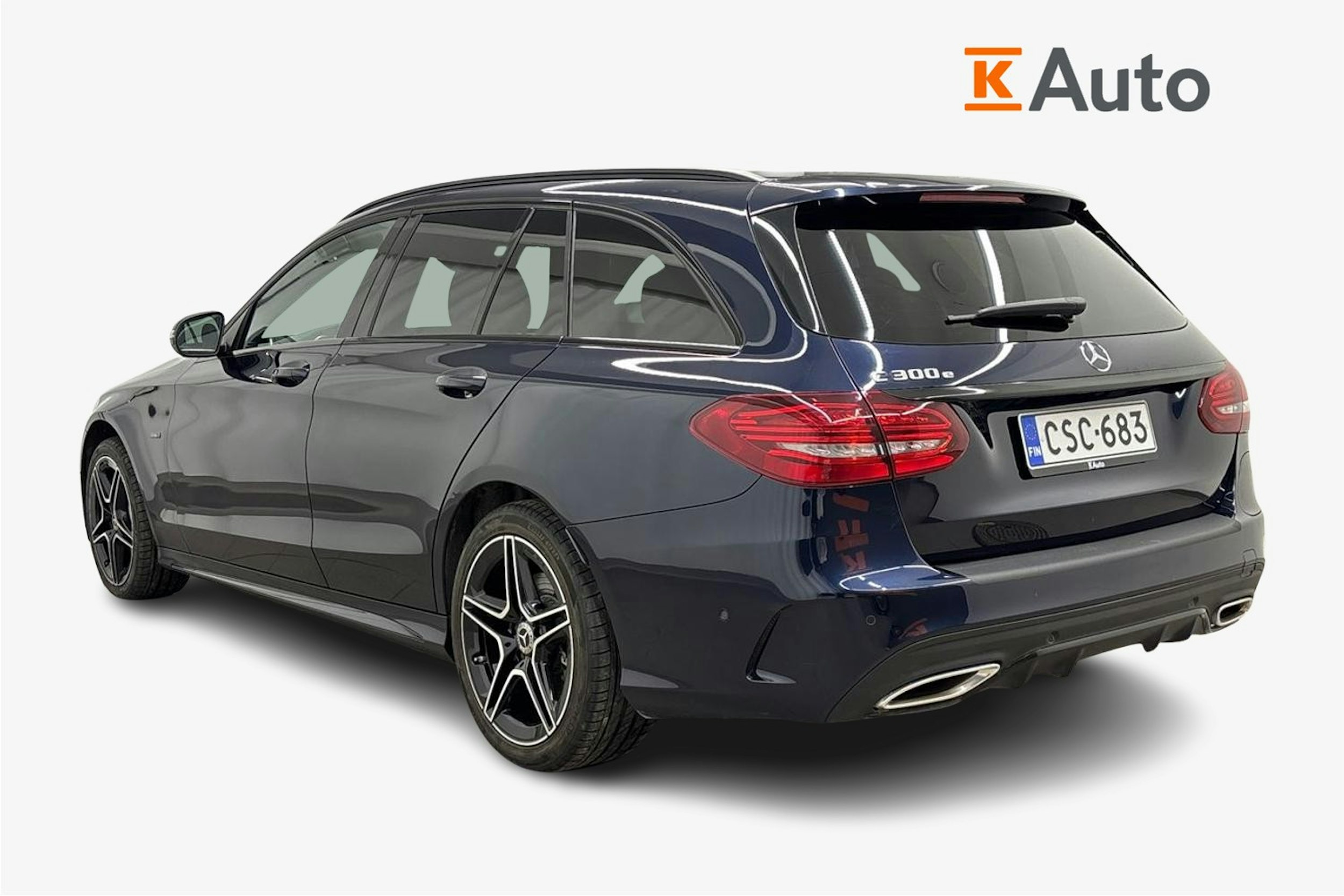 sininen Mercedes-Benz C 2021 kuva 2.