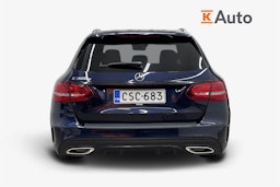 sininen Mercedes-Benz C 2021 kuva 3.